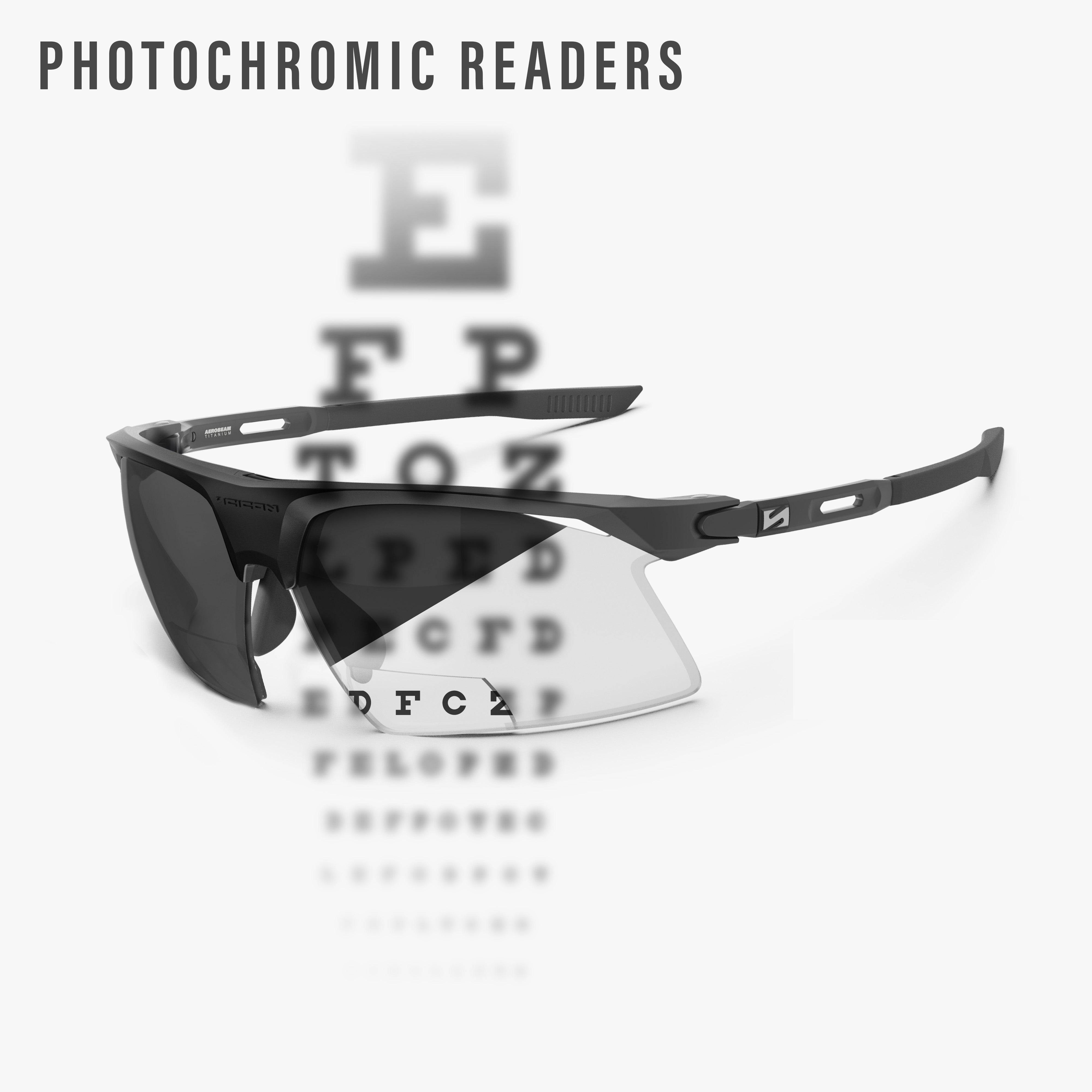Aerobeam Readers Sport Prescription Sunglasses Photochromic