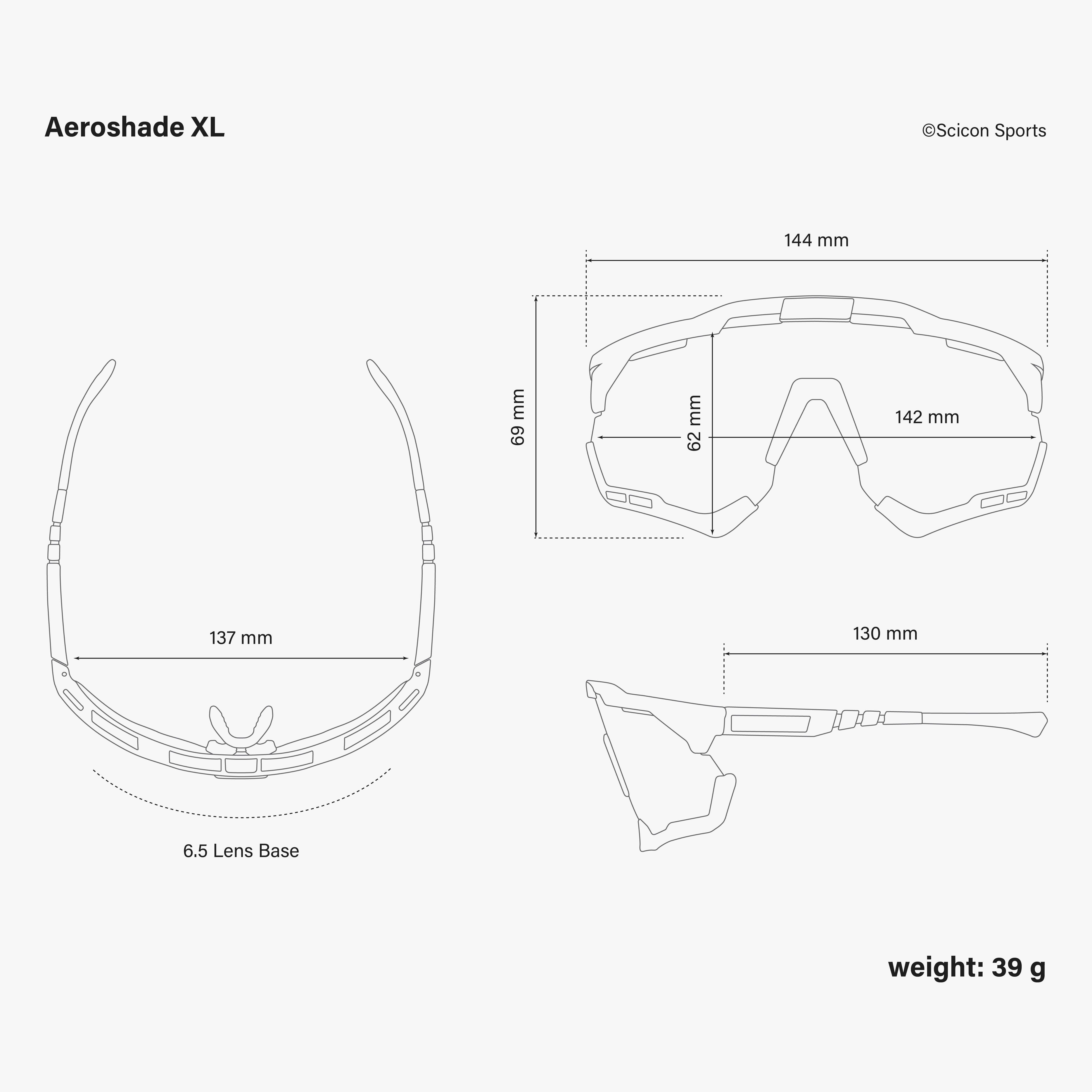AEROSHADE XL PHOTOCHROMIC