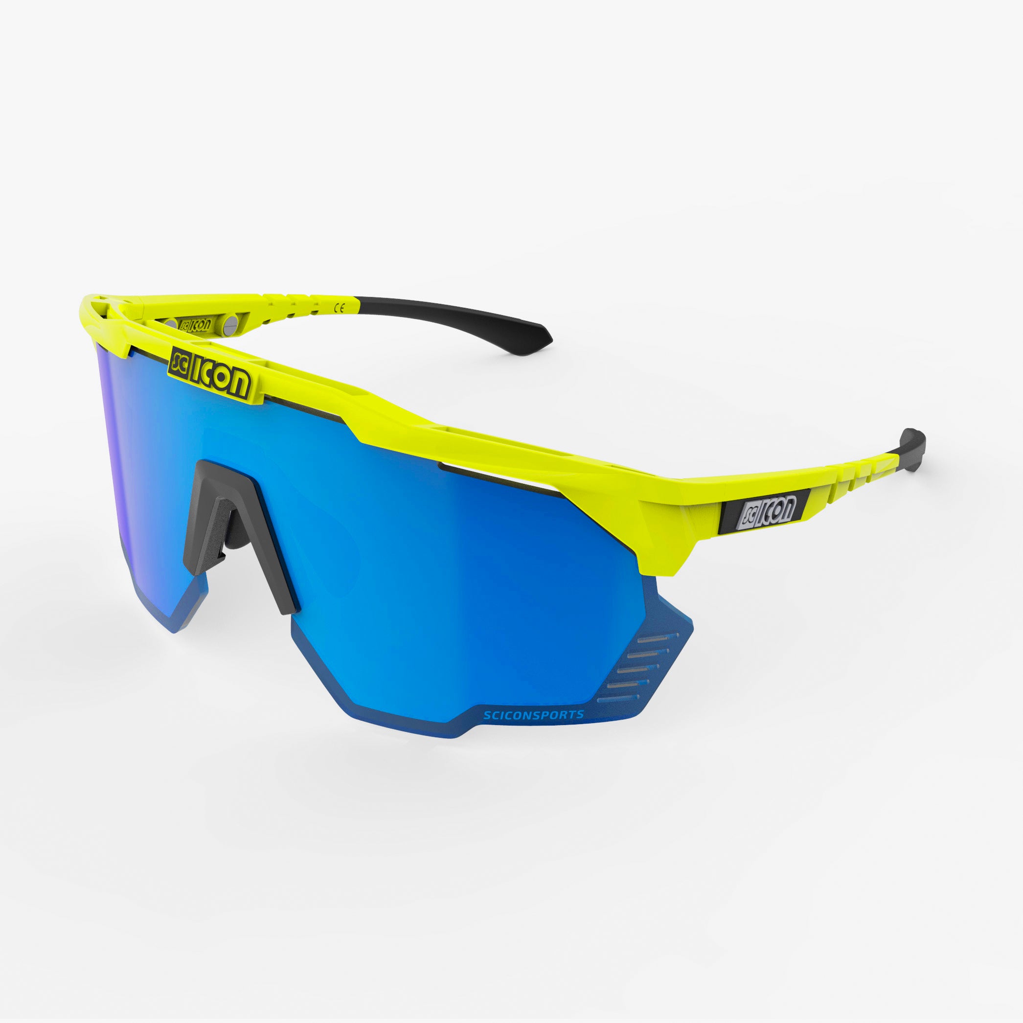 100 Wins/Multimirror Green Kunken Sport Sunglasses | Scicon Sports