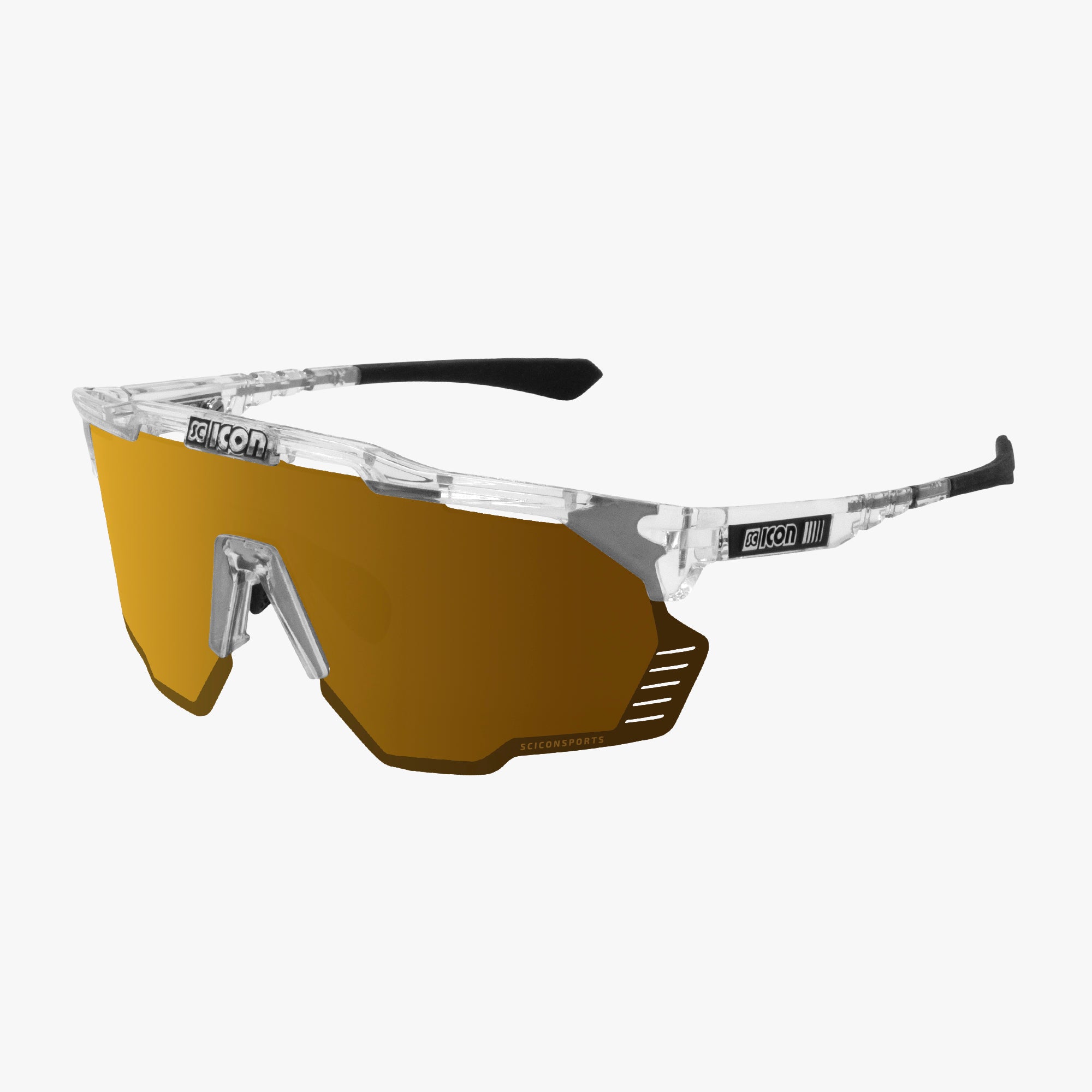 White Gloss/Multimirror Red Aeroshade Kunken Sunglasses
