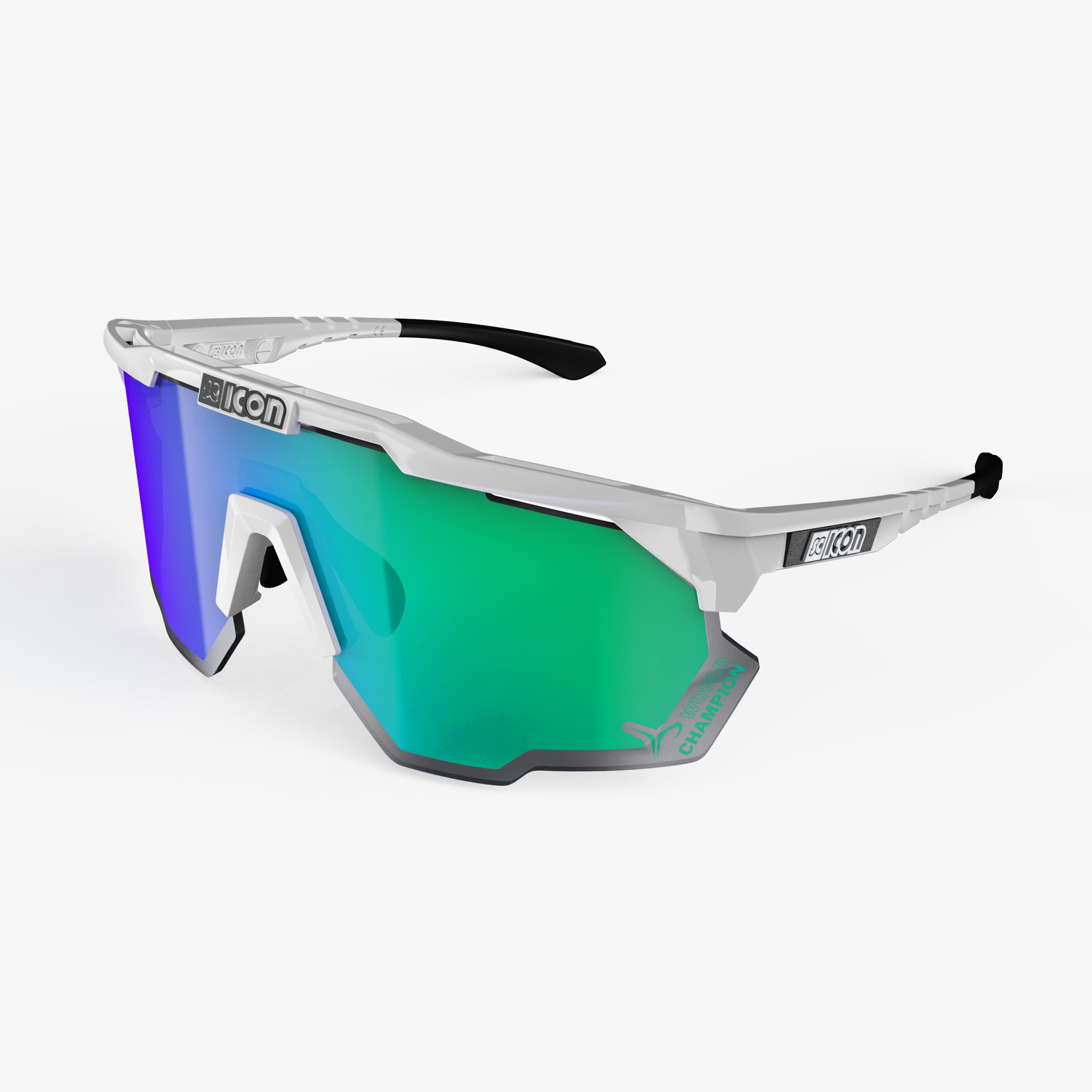 最終値下げ　SCICON AEROSHADE KUNKEN 100 Wins/Multimirror Green Kunken Sport Sunglasses | Scicon Sports
