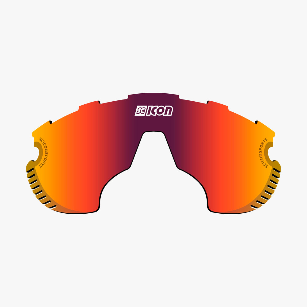 Red Aerowing Lamon Replacement Lens | Scicon Sports