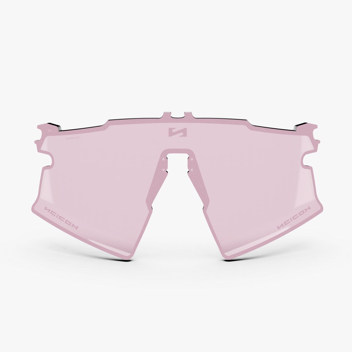 Aeroshade 2.0 Titanium Strake Pink Spare Lens front