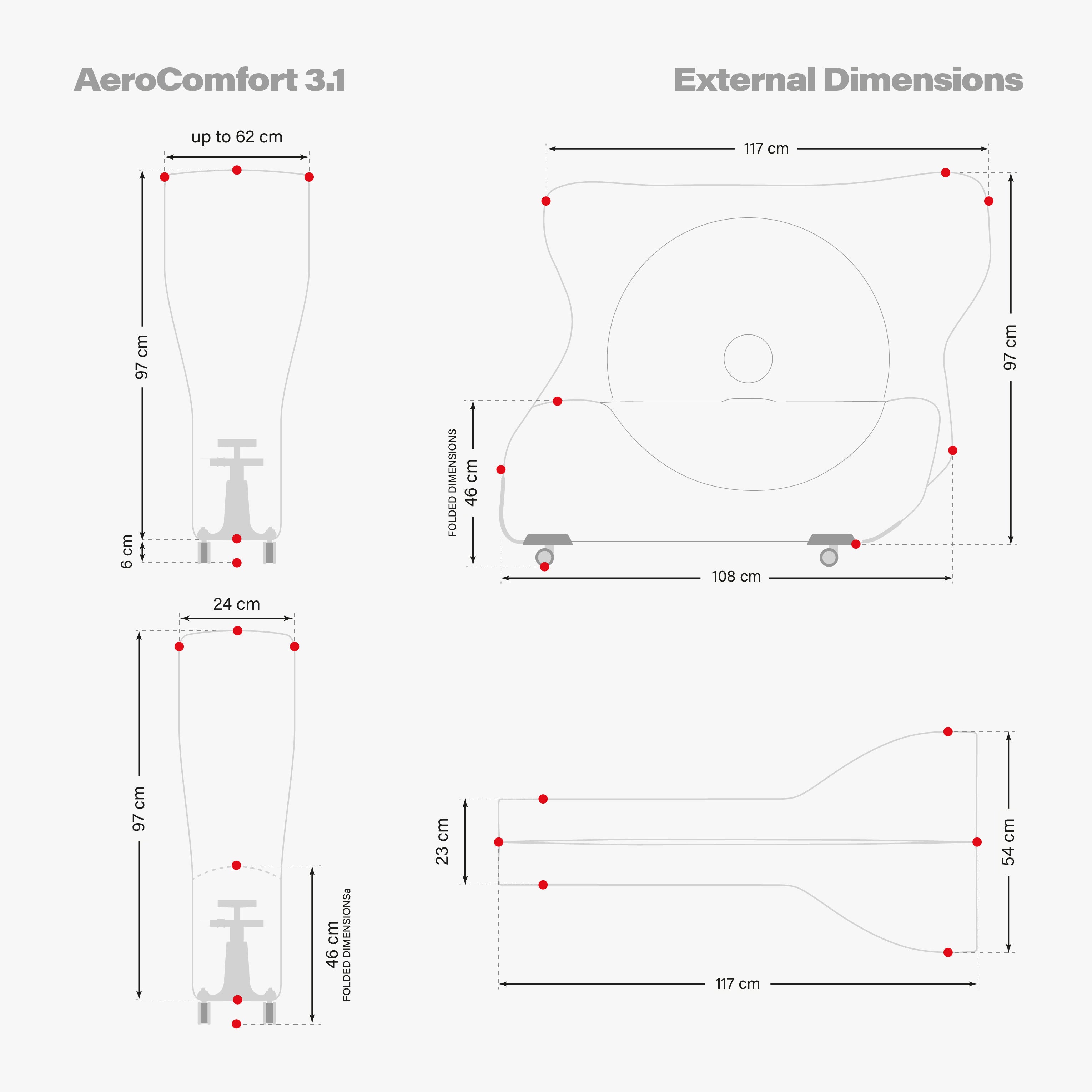 AEROCOMFORT 3.1 ROAD BIKE TRAVEL BAG