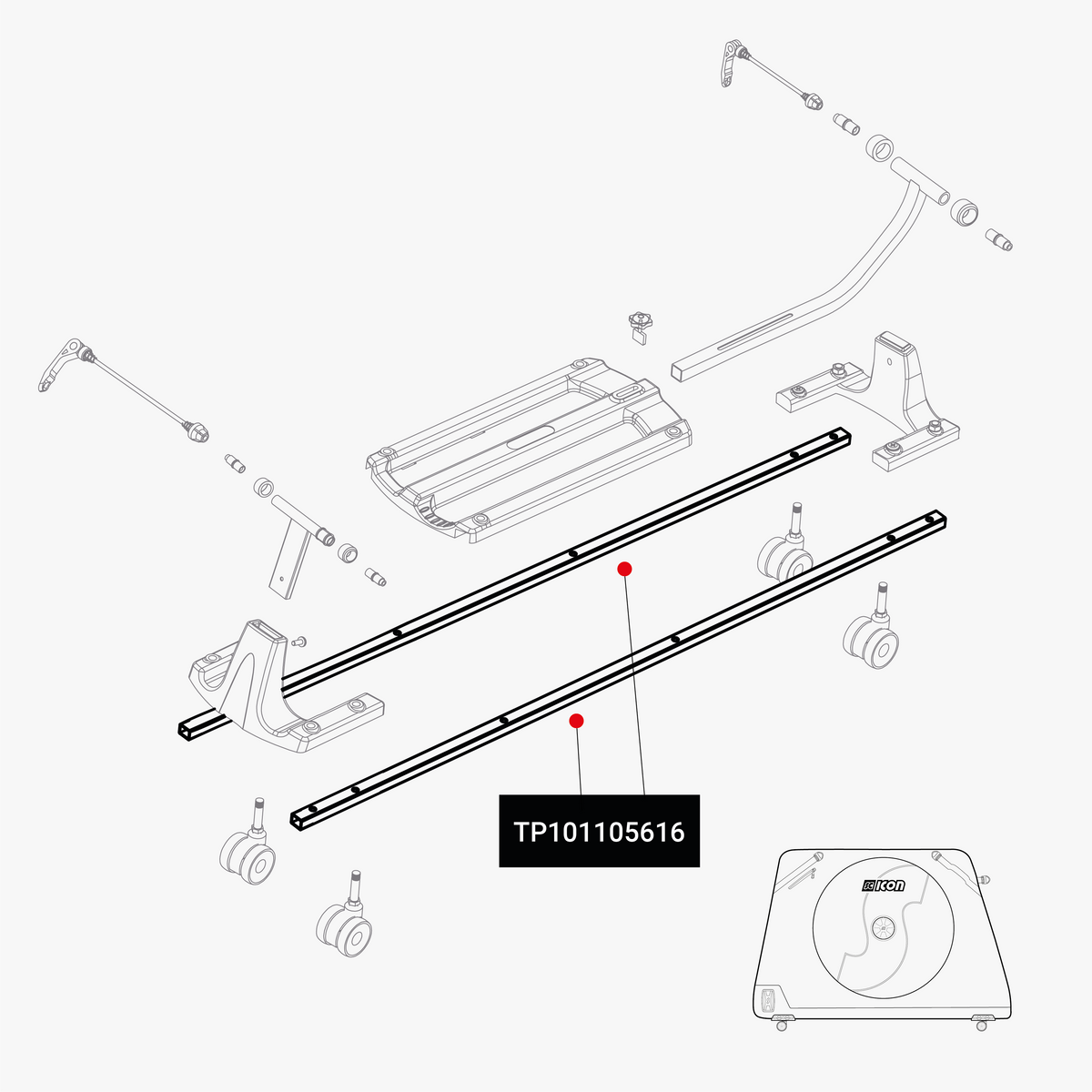 Frame Defender Rails Mtb My19